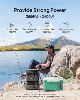 B210 BLUETTI Battery Rating Power Backup #2