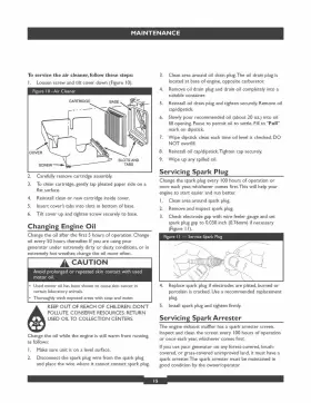 030319 BRIGGS STRATTON Generator Owners Manual #3