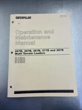 SEBU7732-01 CATERPILLAR Cat Operation Aintenance Manual