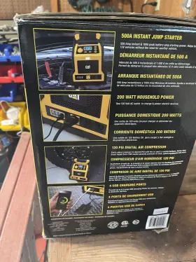 CD1000DCP CAT Power Station Jump Starter Compressor Usb #2