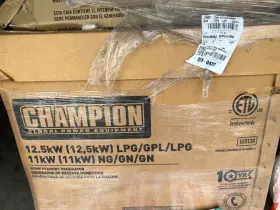 100179 CHAMPION Backup Generator
