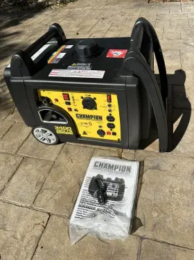 100262 CHAMPION Auto Wireless Start Inverter Generator