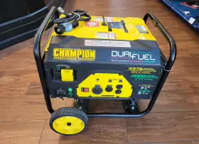 100401 CHAMPION Dual Fuel Generator Manual Start Up