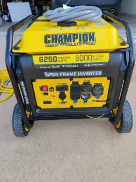 100519 CHAMPION Digital Hybrid Frame Inverter Generator