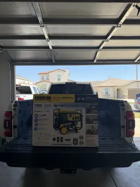 201053 CHAMPION Dual Fuel Generator Electric Start