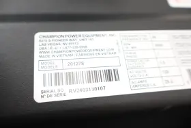 201278 CHAMPION Lp Inverter Generator #3