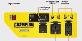 201282 CHAMPION Generator Shield #2