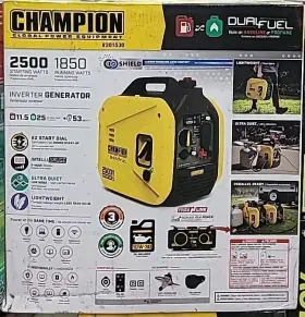 201530 CHAMPION Recoil Start Dual Fuel Inverter Generator