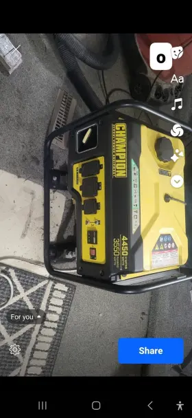 4450 CHAMPION Generator