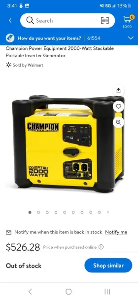 73536I CHAMPION Power Inverter Generator