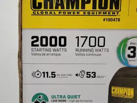 100478 CHAMPION POWER EQUIPMENT Inverter Generator #3