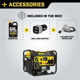 200978 CHAMPION POWER EQUIPMENT Dual Fuel Inverter Generator #3