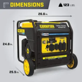 201066 CHAMPION POWER EQUIPMENT Frame Gas Inverter Generator #2