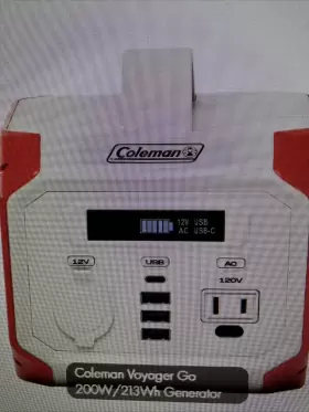 213W COLEMAN Voyager Battery Generator