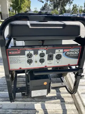 6875 COLEMAN Electric Generator Powermate 5500 #3