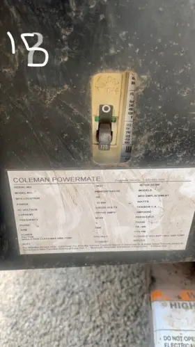 PM4035E10ALOD COLEMAN Diesel Generator Operating #2