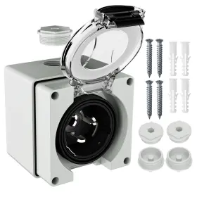 CO-GPIB-SS2-50P CONABLE Power Inlet Box Nema Male Prong Amp