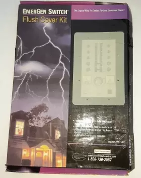 FC-1075 CONNECTICUT ELECTRIC Emergen Switch Flush Cover Kit