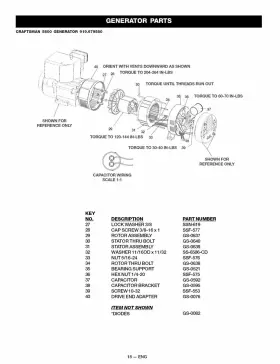 5800-WATT CRAFTSMAN Owners Manual Generator #3