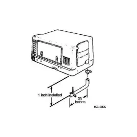 155-2325 CUMMINS Onan Rv Generator Exhaust Tube Kit