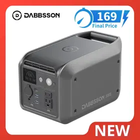 300E DABBSSON Power Station Solar Generator Battery