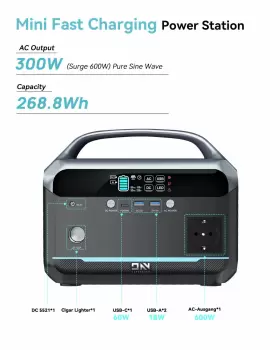 NEO300 DARANENER Surge Power Station Solar Generator Charge #2