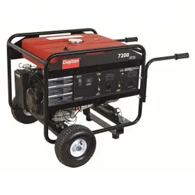 GEN-8000-0GRE DAYTON Generator Running Gas Engine