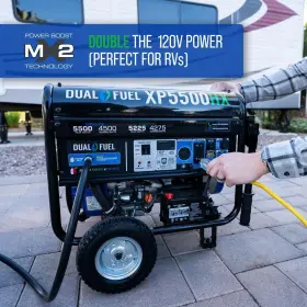 313019723724 DURO MAX Propane Generator Dual Fuel Electric