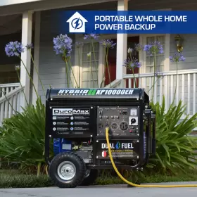 XP10000EH DUROMAX Dual Fuel Gas Propane Generator #3
