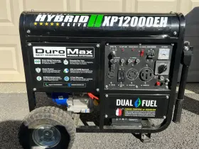 XP12000 DUROMAX Duramax Duel Fuel Generator Gas Propane #2