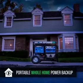XP13000HX DUROMAX Dual Fuel Generator Gas Propane Power #2