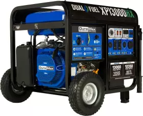 XP13000HX DUROMAX Dual Fuel Generator Gas Propane Power