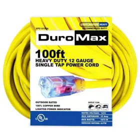 XPC12100A DUROMAX Gauge Generator Single Tap Extension Power