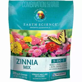 12142-6 EARTH SCIENCE Pack Zinnia Flwrseed Mix
