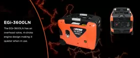 EGI-3600LN ECHO Noise Inverter Generator #3