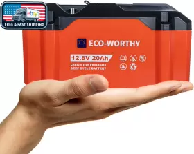 AM-L13060203002-1 ECO-WORTHY Convenient Battery Camping