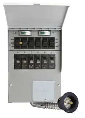 306A-ECO ECOFLOW Backup Power Transfer Switch Generators Kit