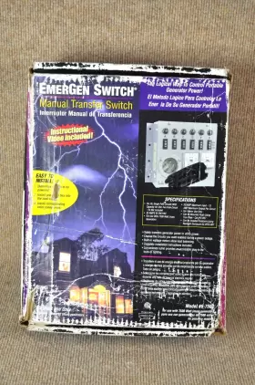 6-7500 EMERGEN SWITCH Manual Transfer #2