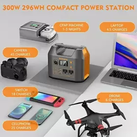 JMS-100085 ENGINSTAR Power Station Solar Generator Camping #2