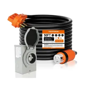 ED-502P FINDEROMEND Ftgenerator Cord Power Inlet Box Amp Kit