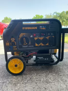 4550W FIRMAN Dual Fuel Generator