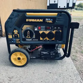 H03651 FIRMAN Dual Fuel Generator Dtp