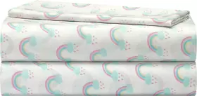 K687919 FIRMAN Sheet Set Rainbow Print Twin