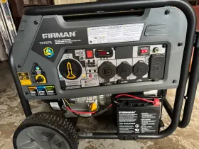 TO7573 FIRMAN Fuel Generator Electric Start Alert