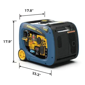 WH03342 FIRMAN Dual Fuel Inverter Generator Electric Start