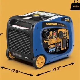 WH03348 FIRMAN Dual Fuel Inverter Generator Electric Start