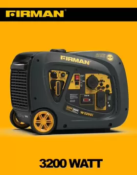 WO3082 FIRMAN Gas Inverter Generator Electric Start #3