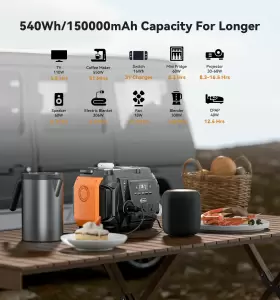 796520675032 FLASHFISH Power Station Solar Generator #3