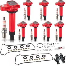 UF230-UF493 GBTAD Ignition Coil Pack Spark Plugs Engine Valve