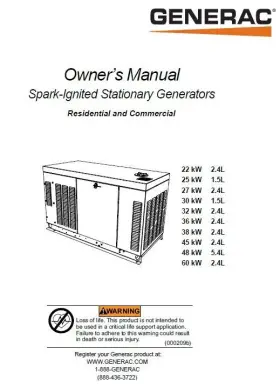RG03015JNAX GENERAC Generator